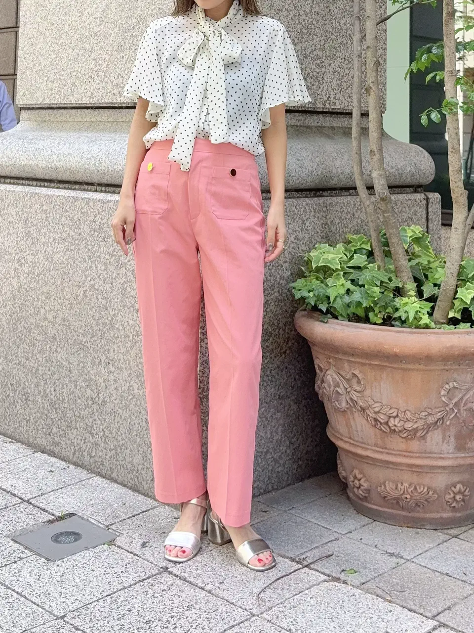 GRACE CONTINENTAL yukimi yonee コーディネート画像