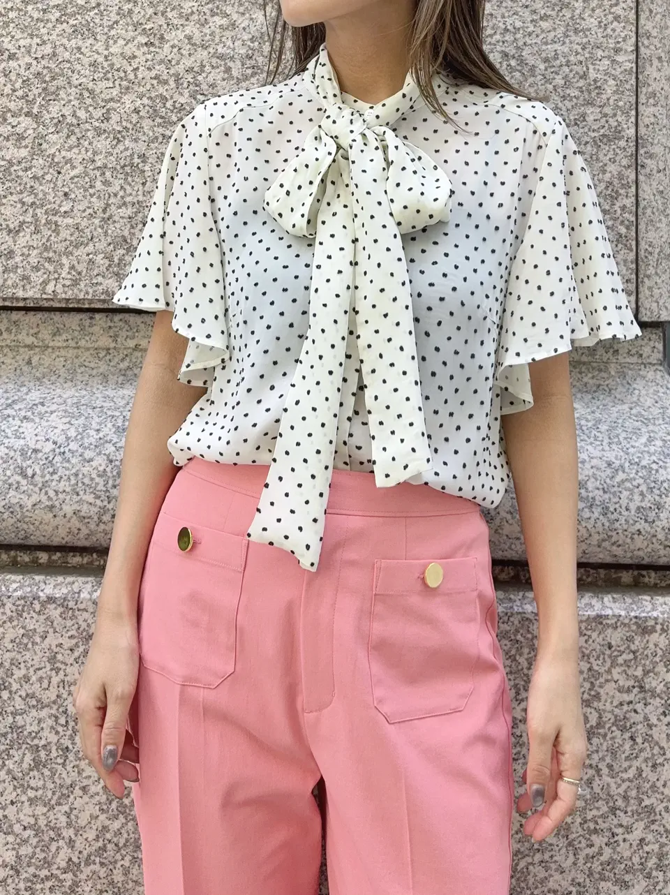 GRACE CONTINENTAL yukimi yonee コーディネート画像