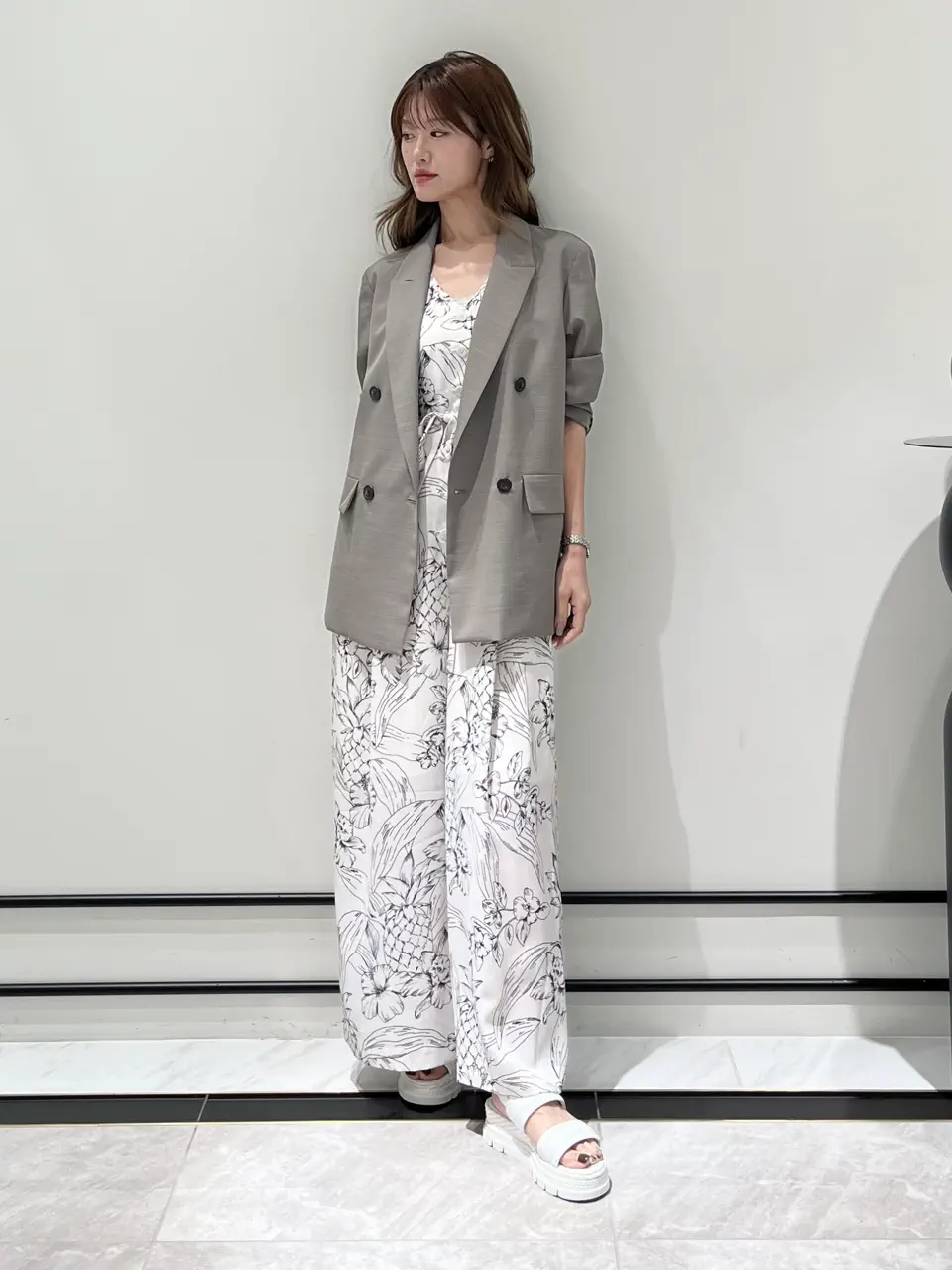 GRACE CONTINENTAL A.Kameyama コーディネート画像