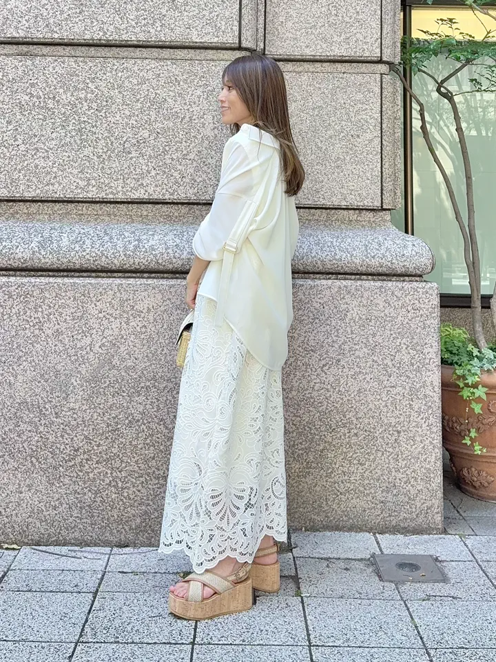 GRACE CONTINENTAL yukimi yonee コーディネート画像