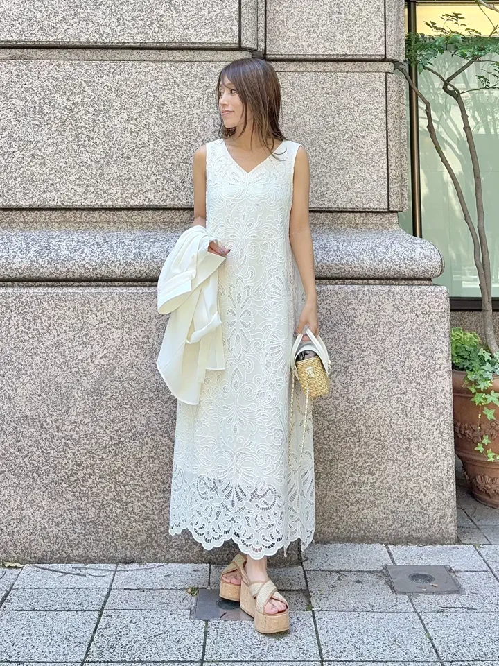 GRACE CONTINENTAL yukimi yonee コーディネート画像