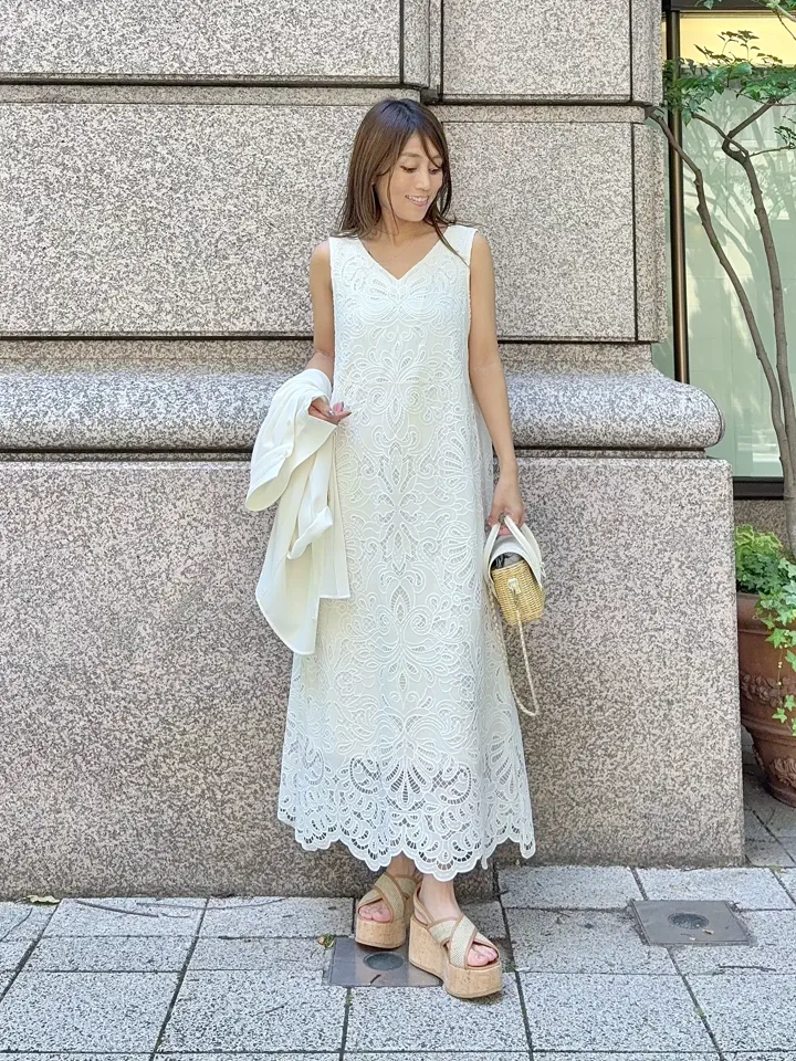 GRACE CONTINENTAL yukimi yonee コーディネート画像