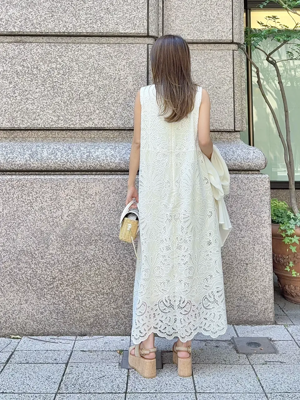 GRACE CONTINENTAL yukimi yonee コーディネート画像