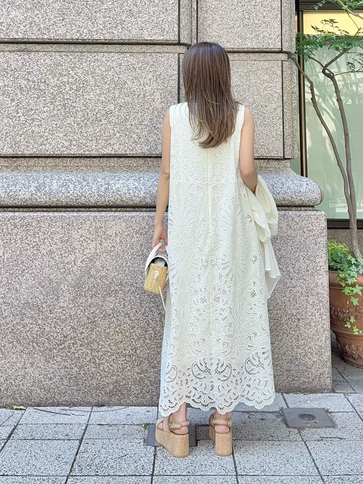GRACE CONTINENTAL yukimi yonee コーディネート画像