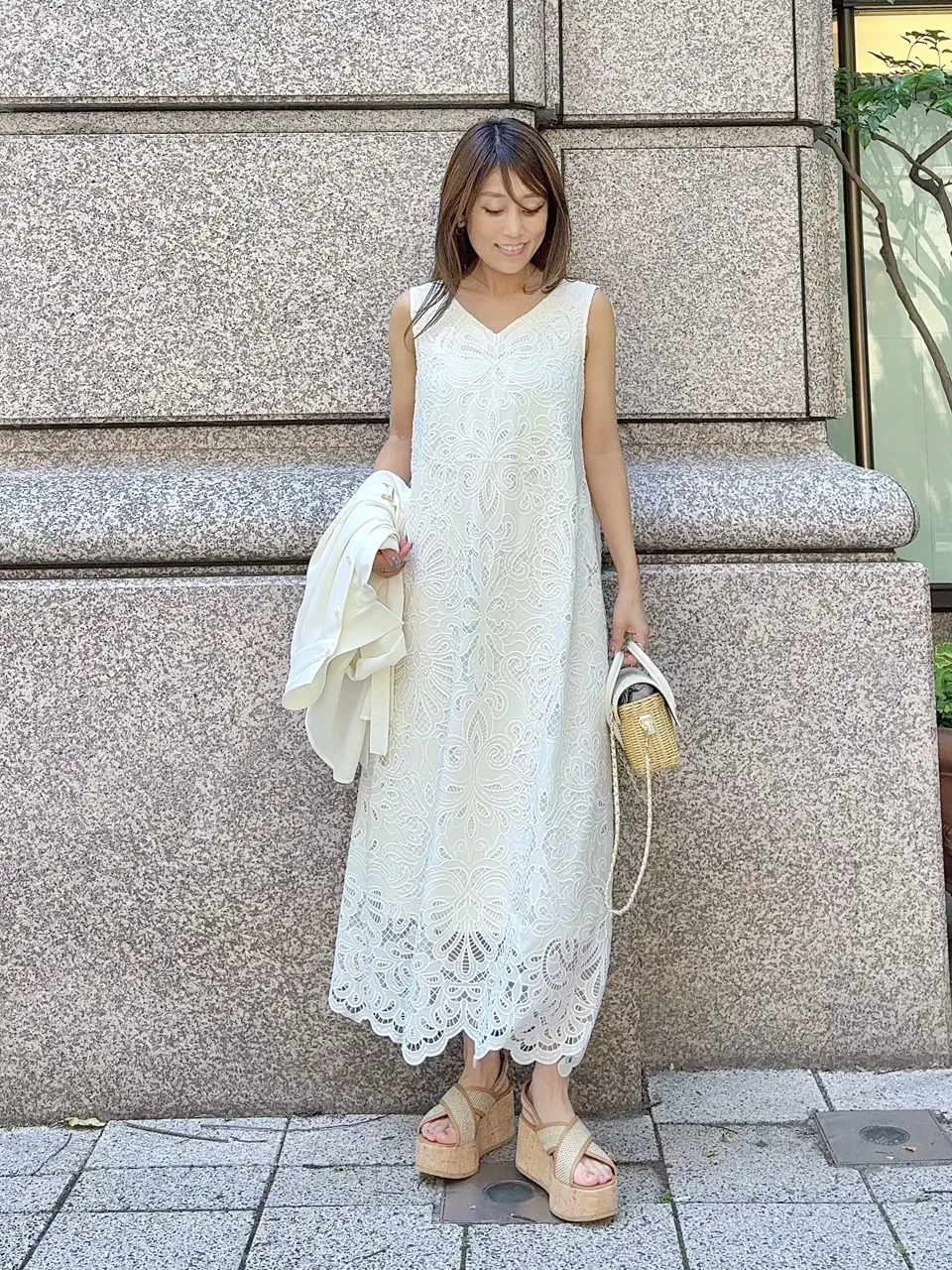 GRACE CONTINENTAL yukimi yonee コーディネート画像