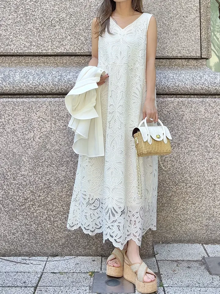 GRACE CONTINENTAL yukimi yonee コーディネート画像