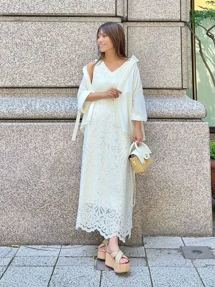 GRACE CONTINENTAL yukimi yonee コーディネート画像
