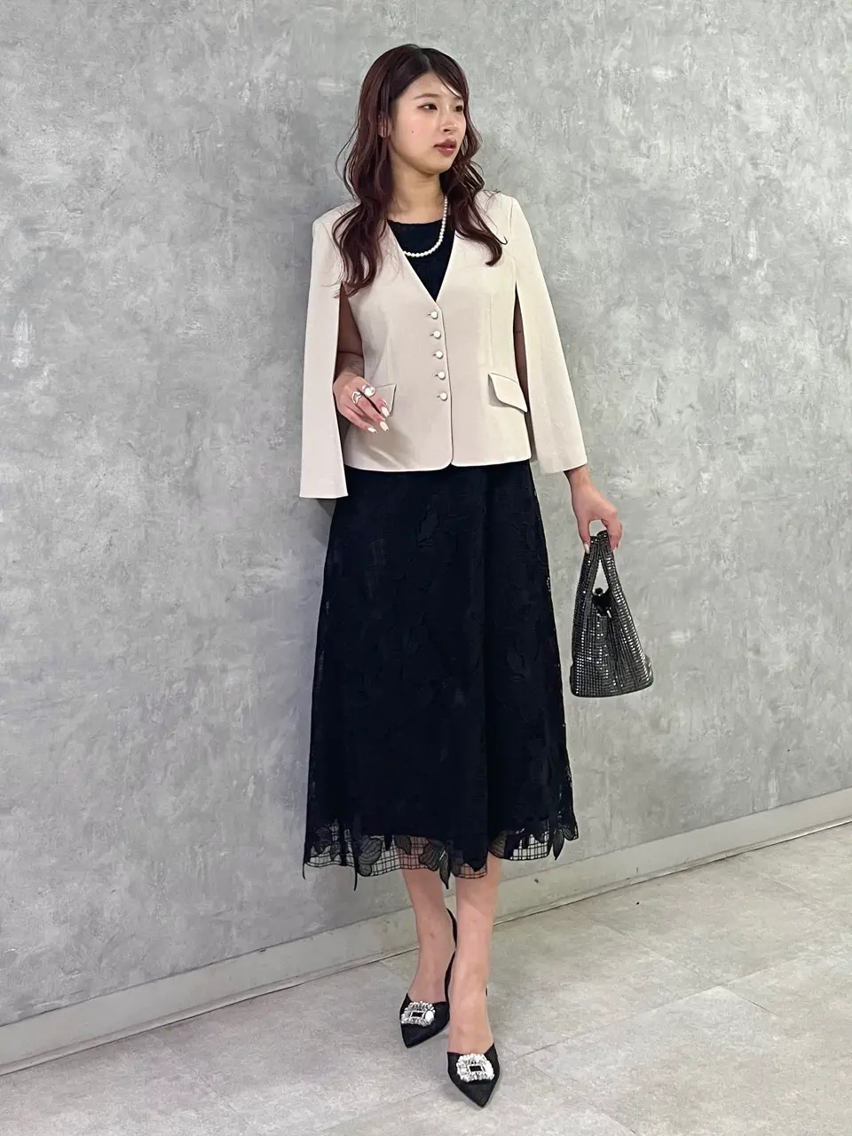 GRACE CONTINENTAL NORIA コーディネート画像