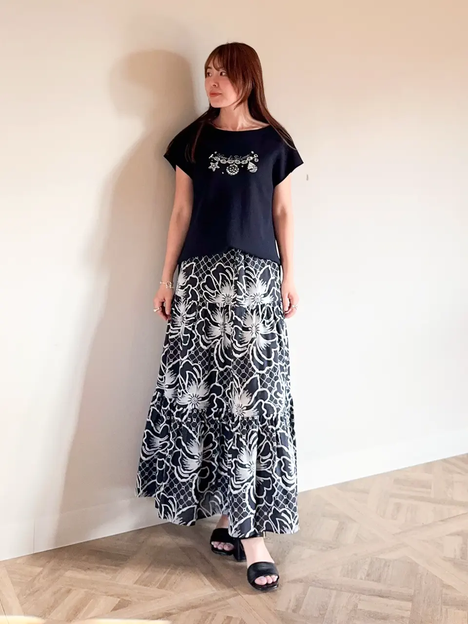  古川温子 コーディネート画像