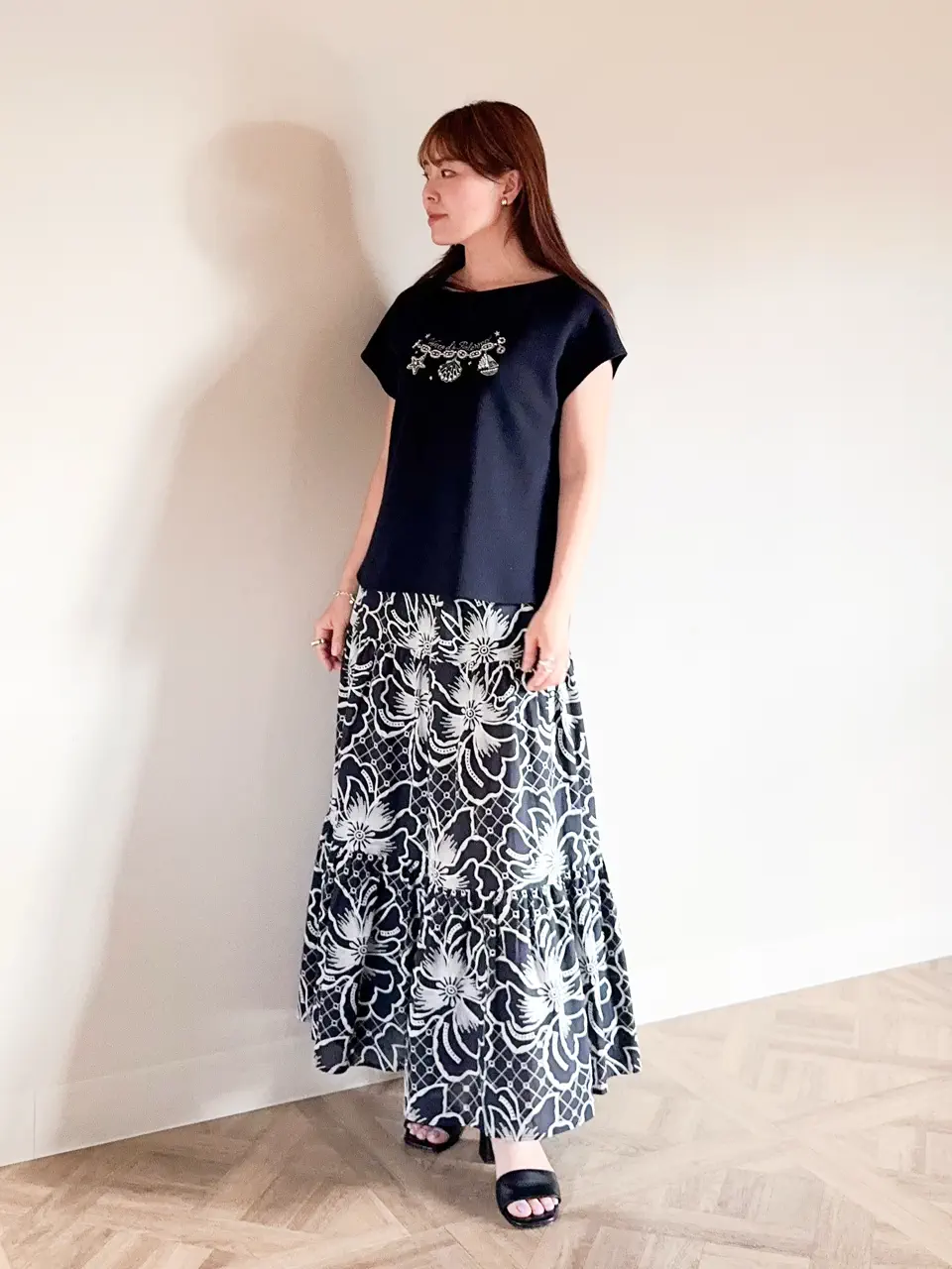 GRACE CONTINENTAL 古川温子 コーディネート画像