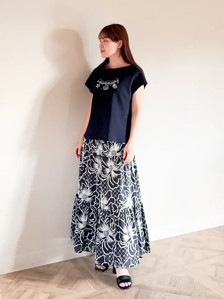 GRACE CONTINENTAL 古川温子 コーディネート画像