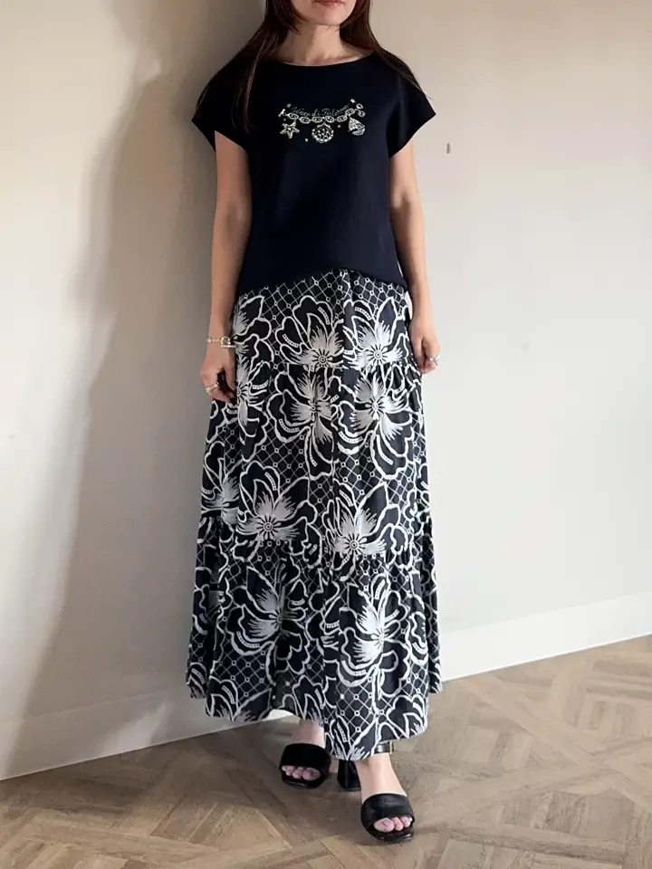 GRACE CONTINENTAL 古川温子 コーディネート画像