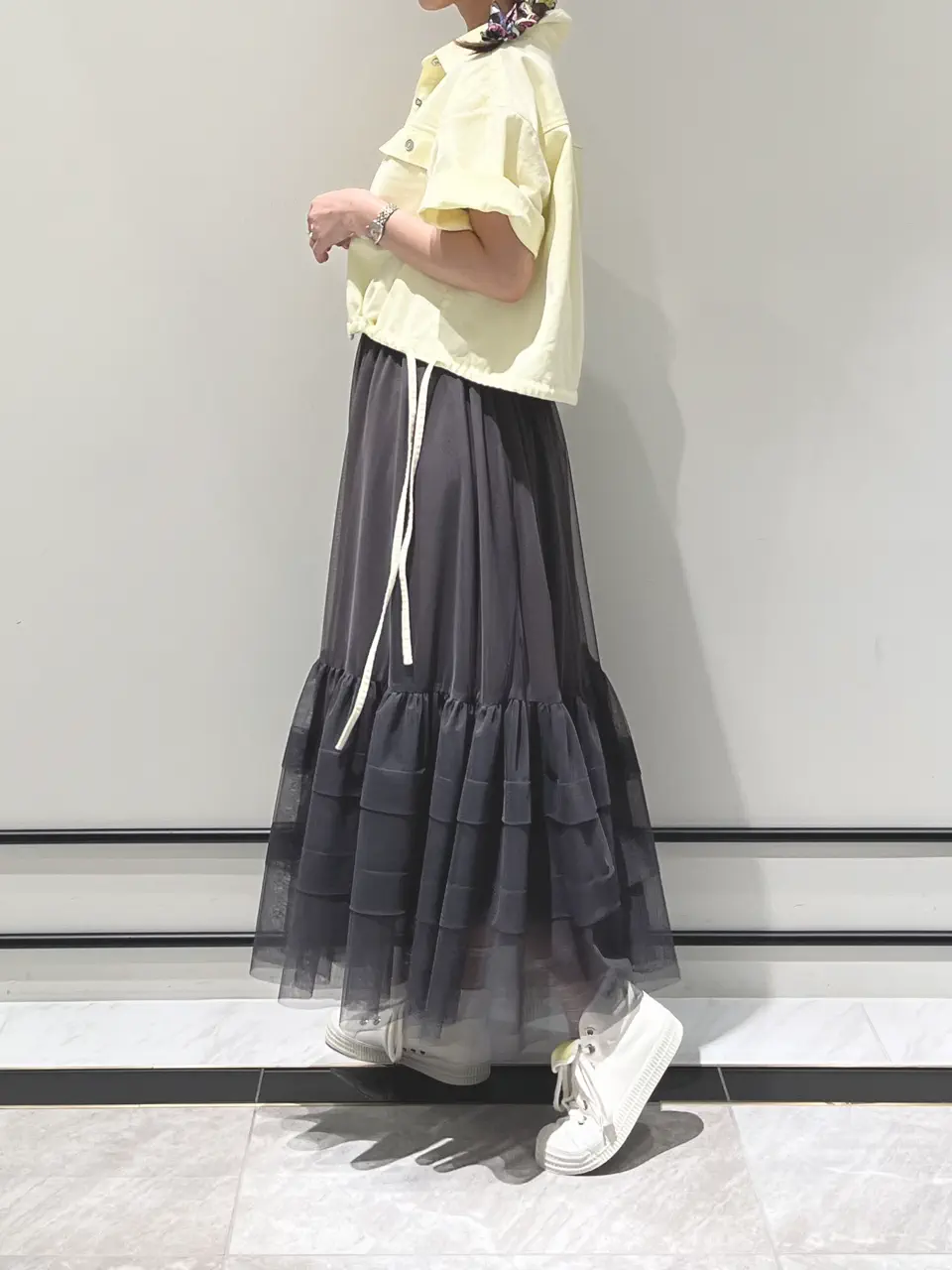 GRACE CONTINENTAL A.Kameyama コーディネート画像