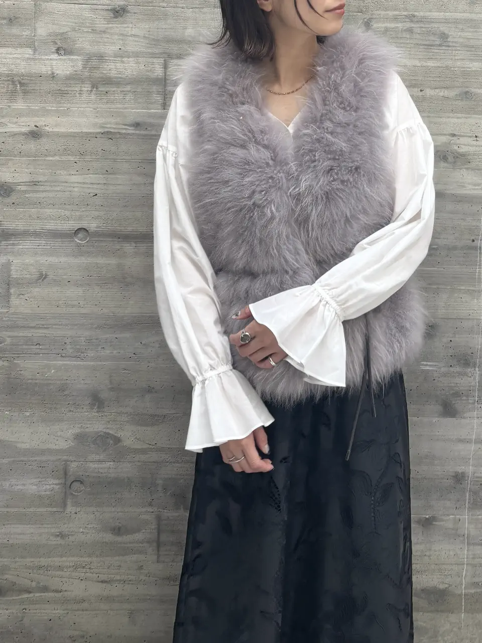GRACE CONTINENTAL Hikaru Okada コーディネート画像