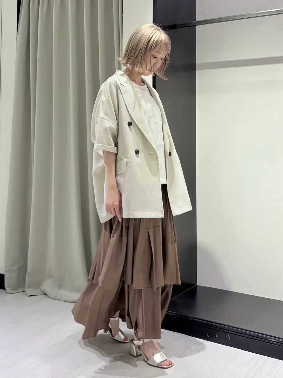 GRACE CONTINENTAL Abe コーディネート画像