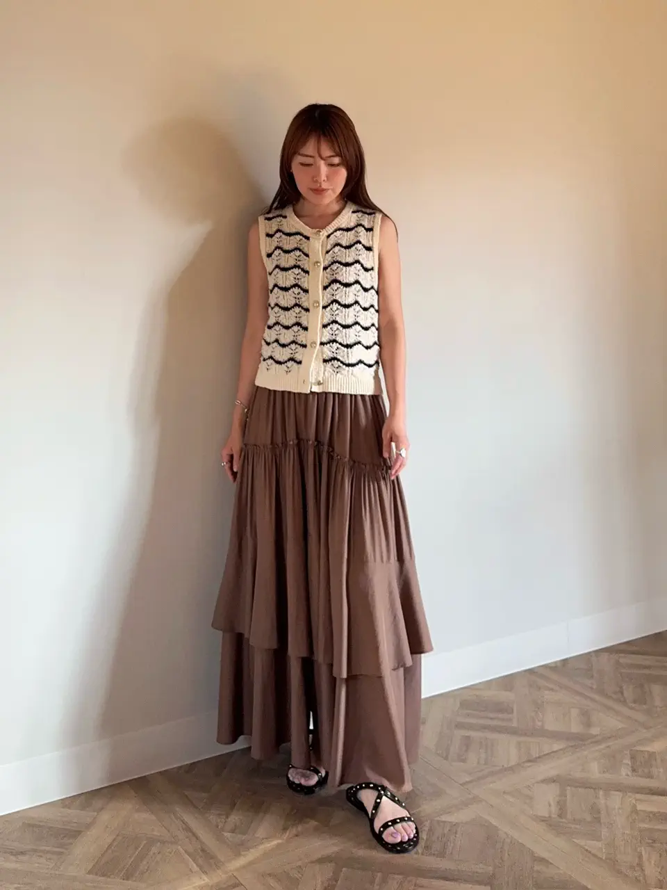  古川温子 コーディネート画像