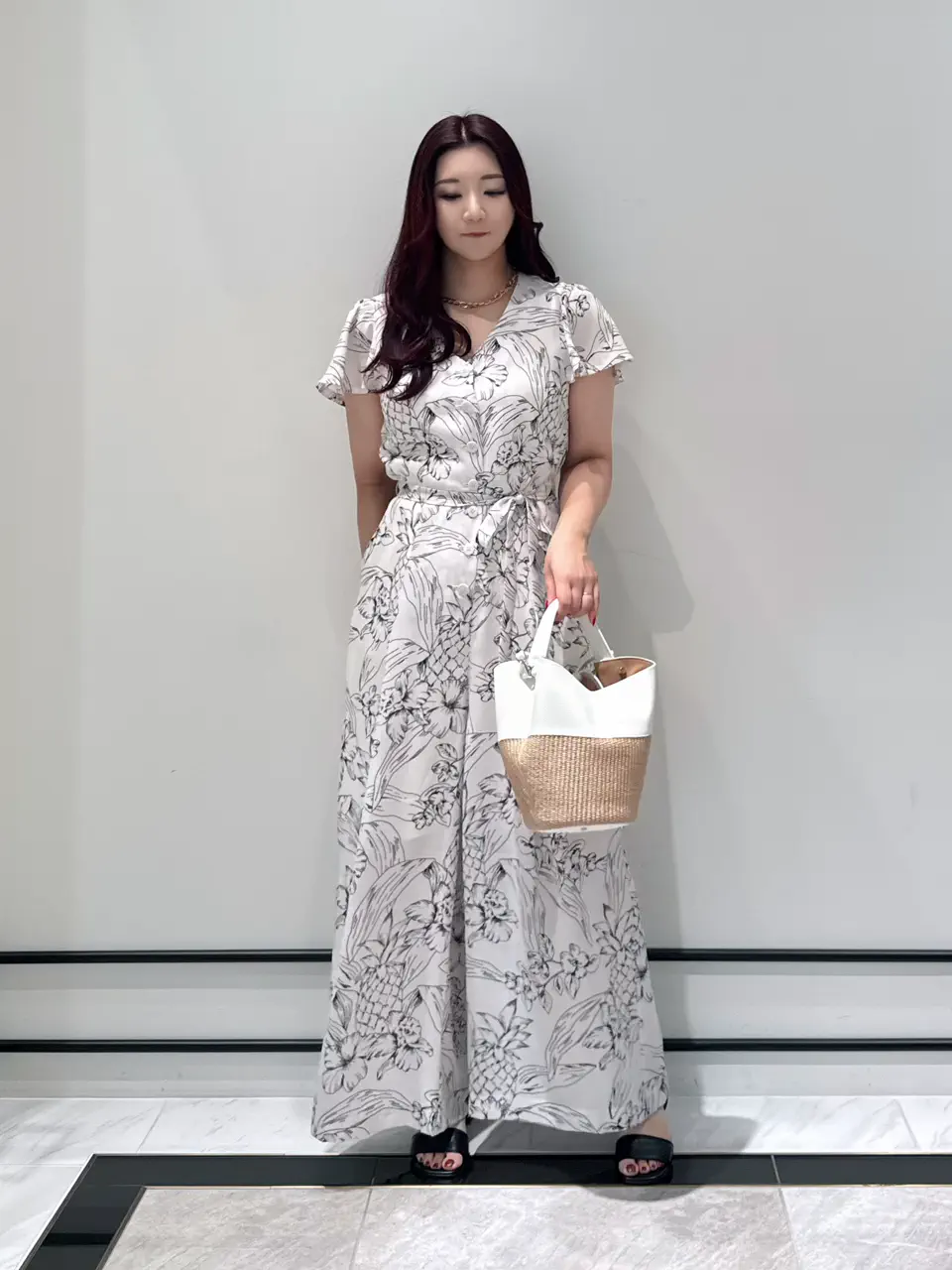 GRACE CONTINENTAL MOMOKO コーディネート画像