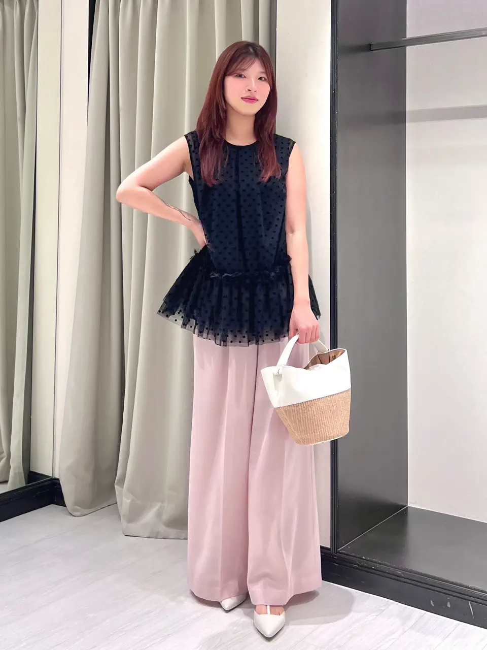 GRACE CONTINENTAL NORIA コーディネート画像