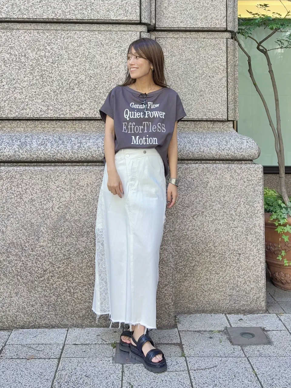  yukimi yonee コーディネート画像