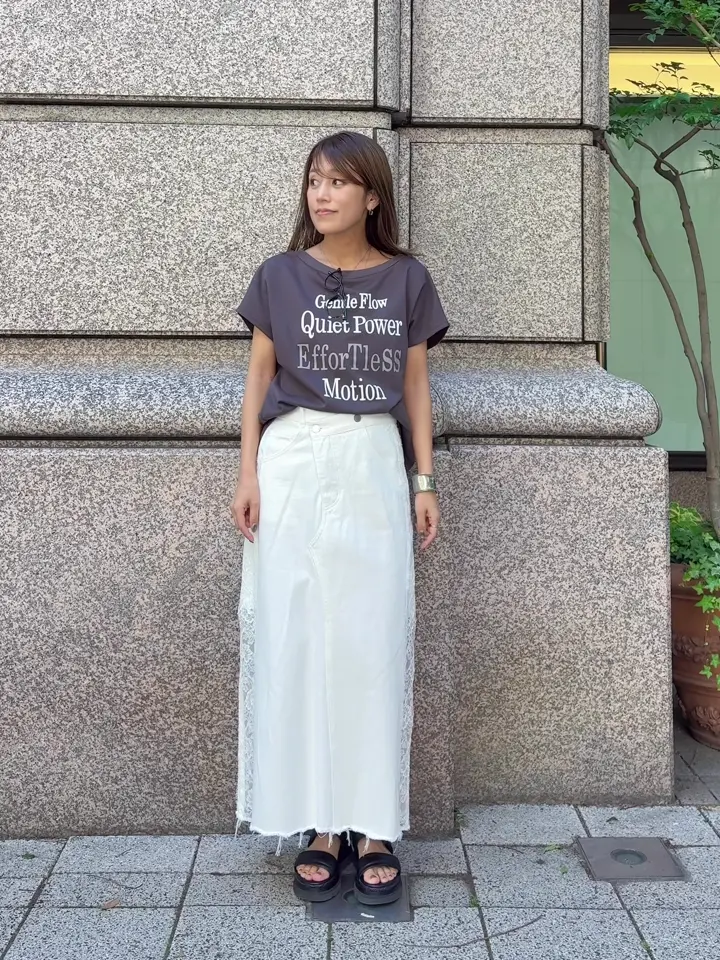 GRACE CONTINENTAL yukimi yonee コーディネート画像