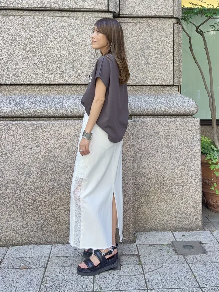 GRACE CONTINENTAL yukimi yonee コーディネート画像