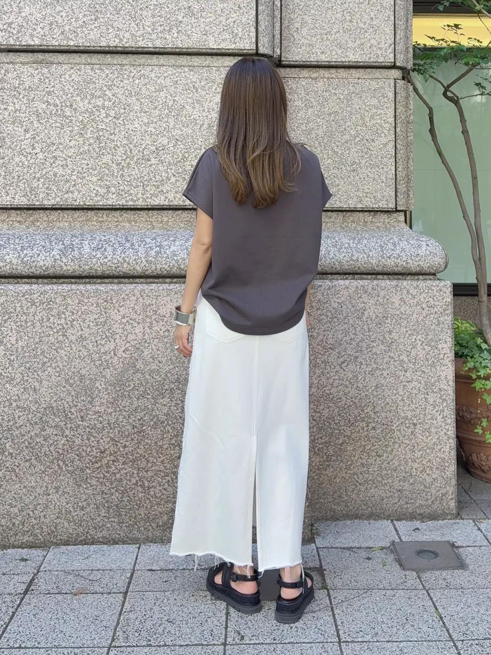GRACE CONTINENTAL yukimi yonee コーディネート画像