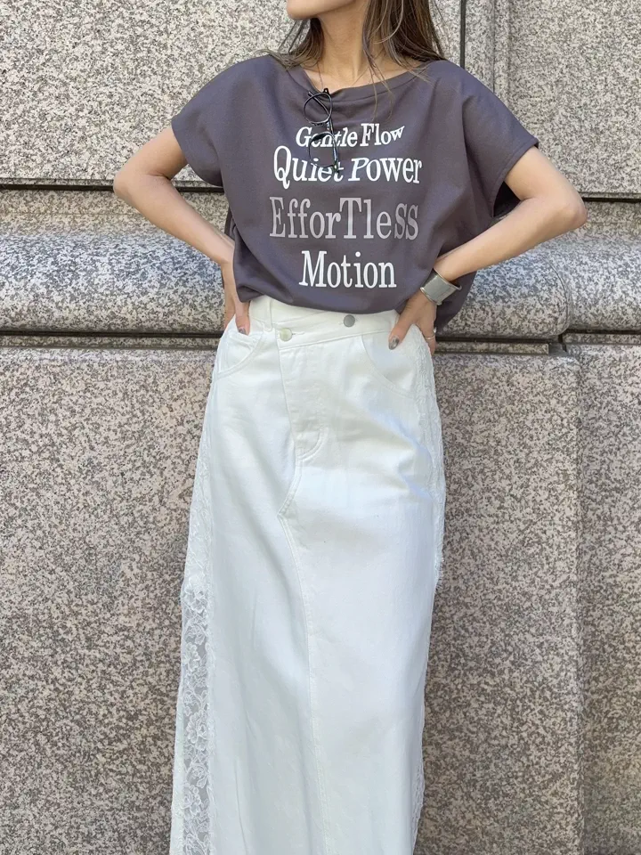 GRACE CONTINENTAL yukimi yonee コーディネート画像