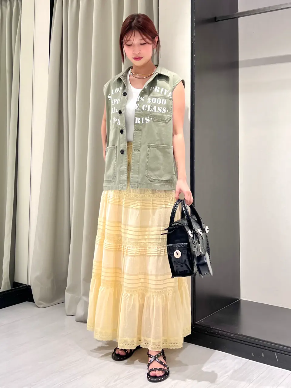 GRACE CONTINENTAL NORIA コーディネート画像