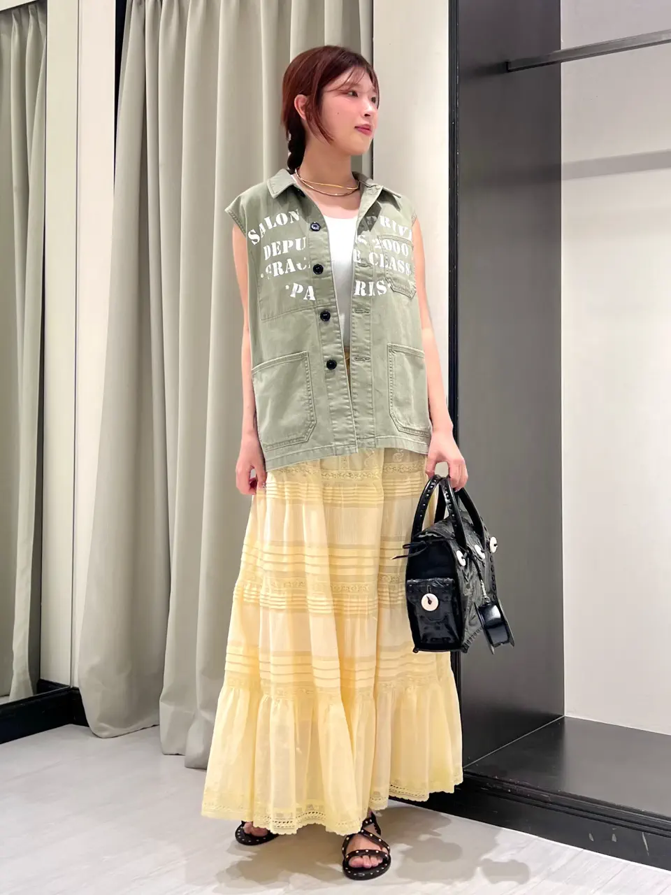 GRACE CONTINENTAL NORIA コーディネート画像