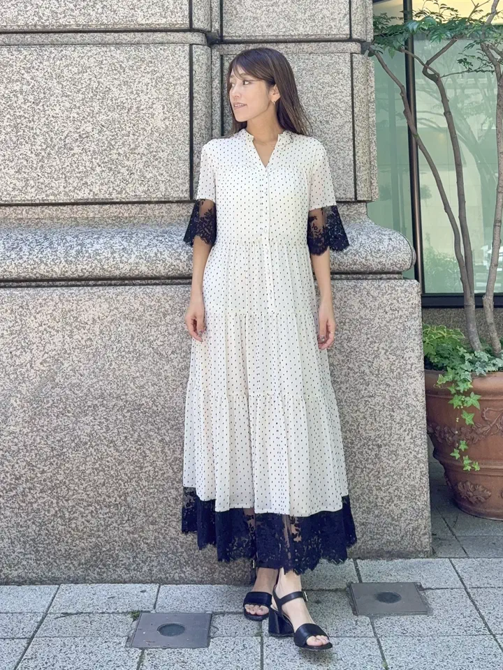 GRACE CONTINENTAL yukimi yonee コーディネート画像
