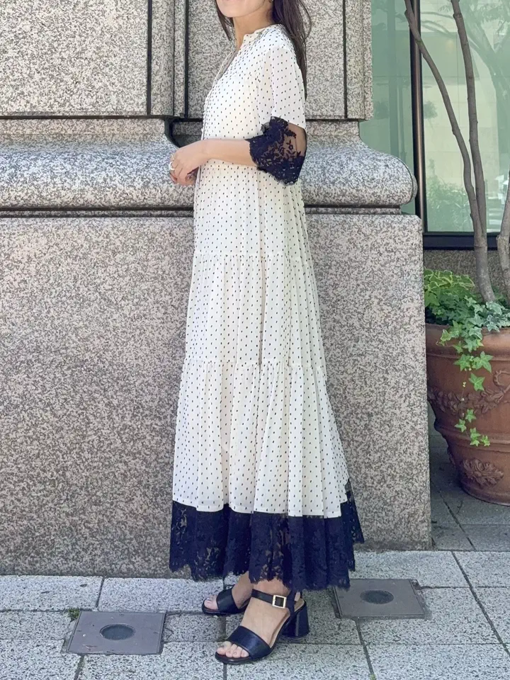 GRACE CONTINENTAL yukimi yonee コーディネート画像