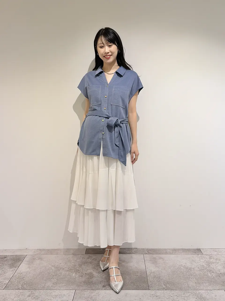  端場 わかな コーディネート画像