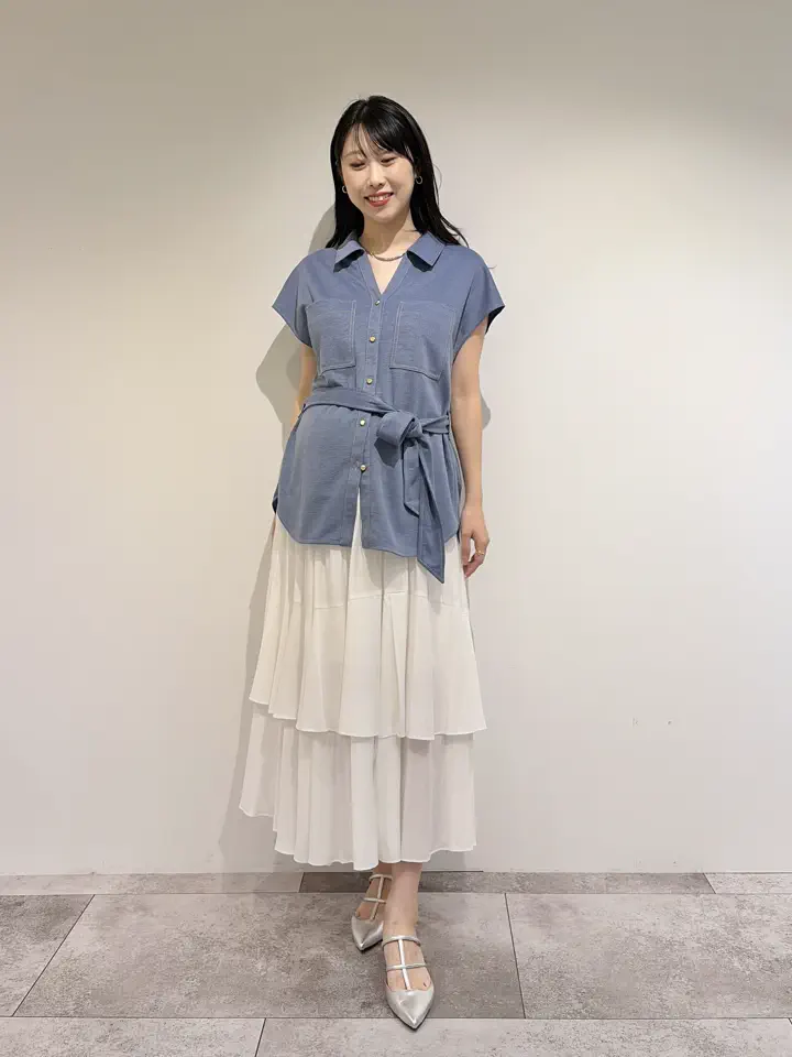 GRACE CONTINENTAL 端場 わかな コーディネート画像