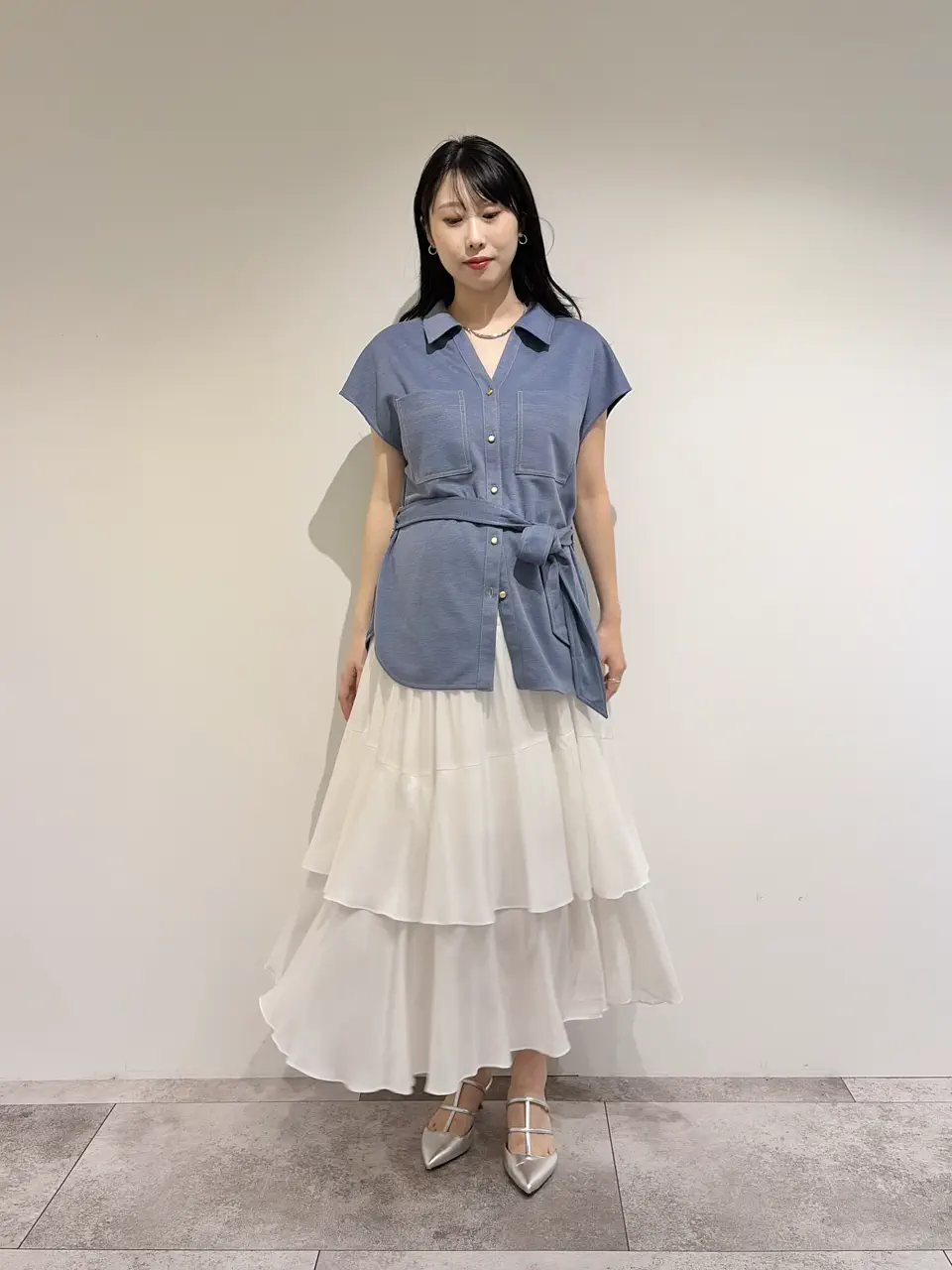 GRACE CONTINENTAL 端場 わかな コーディネート画像