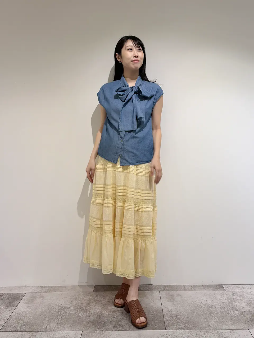 GRACE CONTINENTAL 端場 わかな コーディネート画像