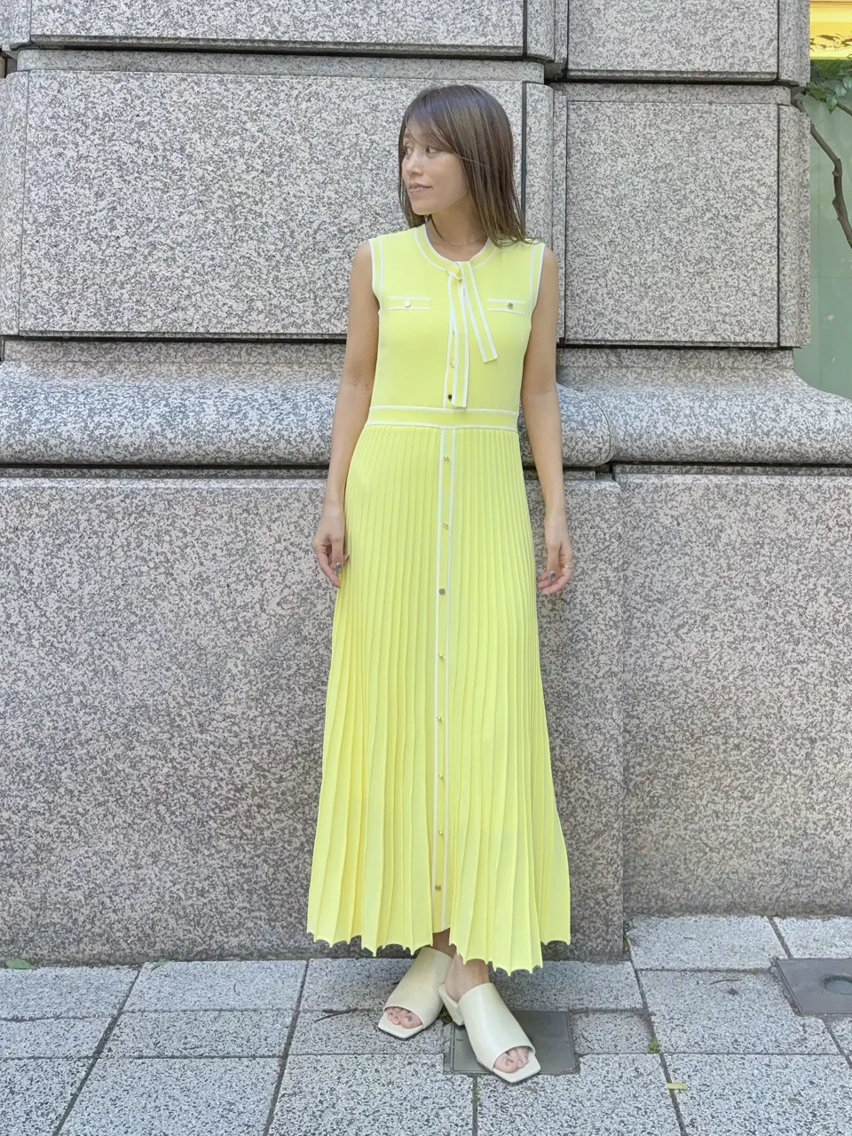 GRACE CONTINENTAL yukimi yonee コーディネート画像