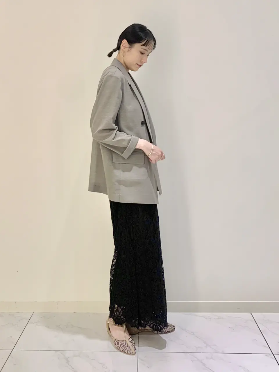 GRACE CONTINENTAL haruka iwasaki コーディネート画像