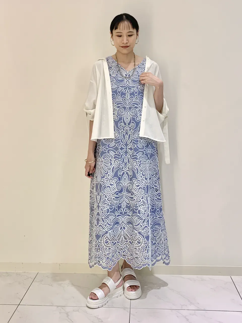  haruka iwasaki コーディネート画像