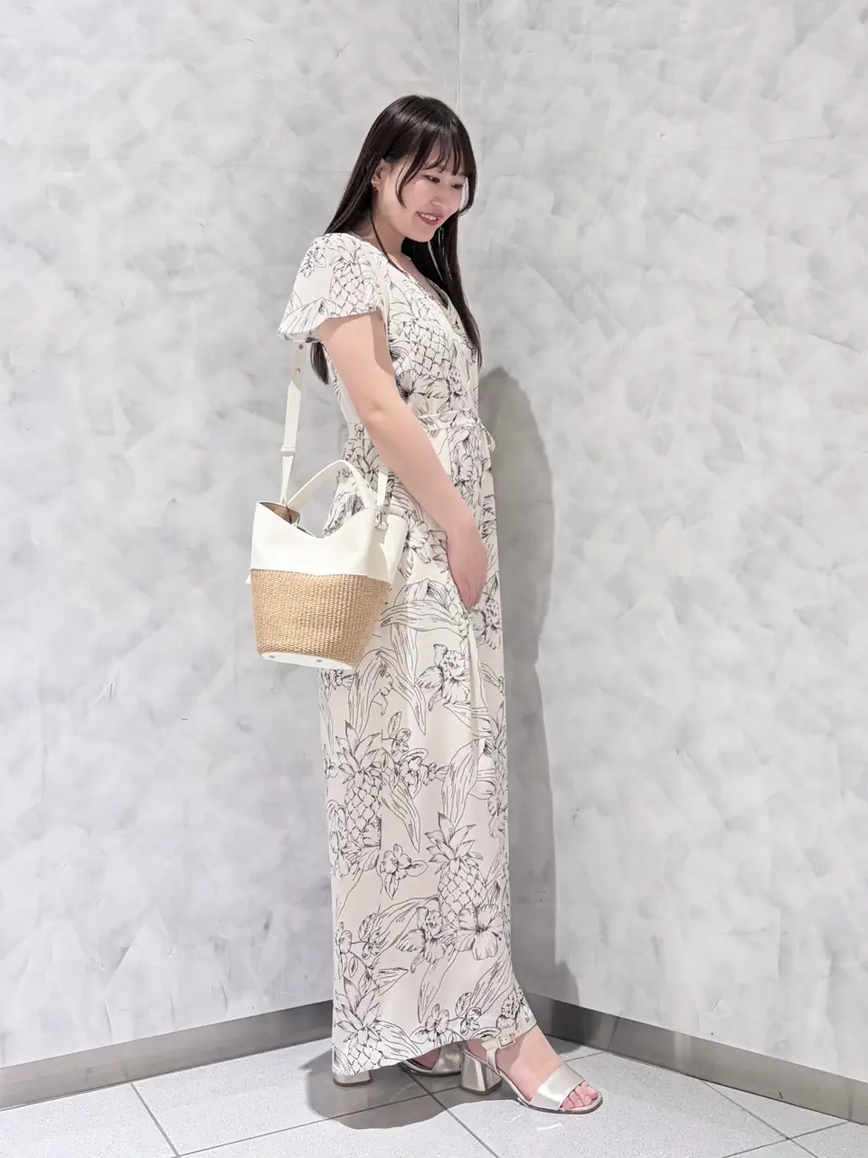 GRACE CONTINENTAL 根本　紗良 コーディネート画像