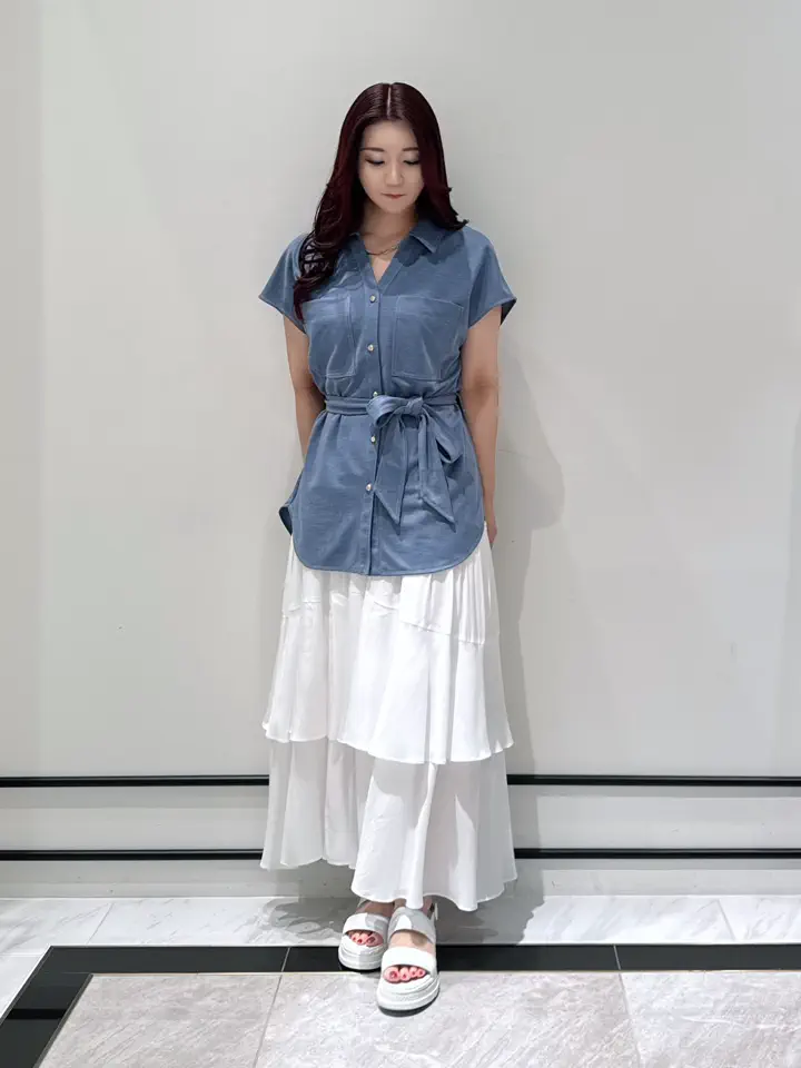 GRACE CONTINENTAL MOMOKO コーディネート画像