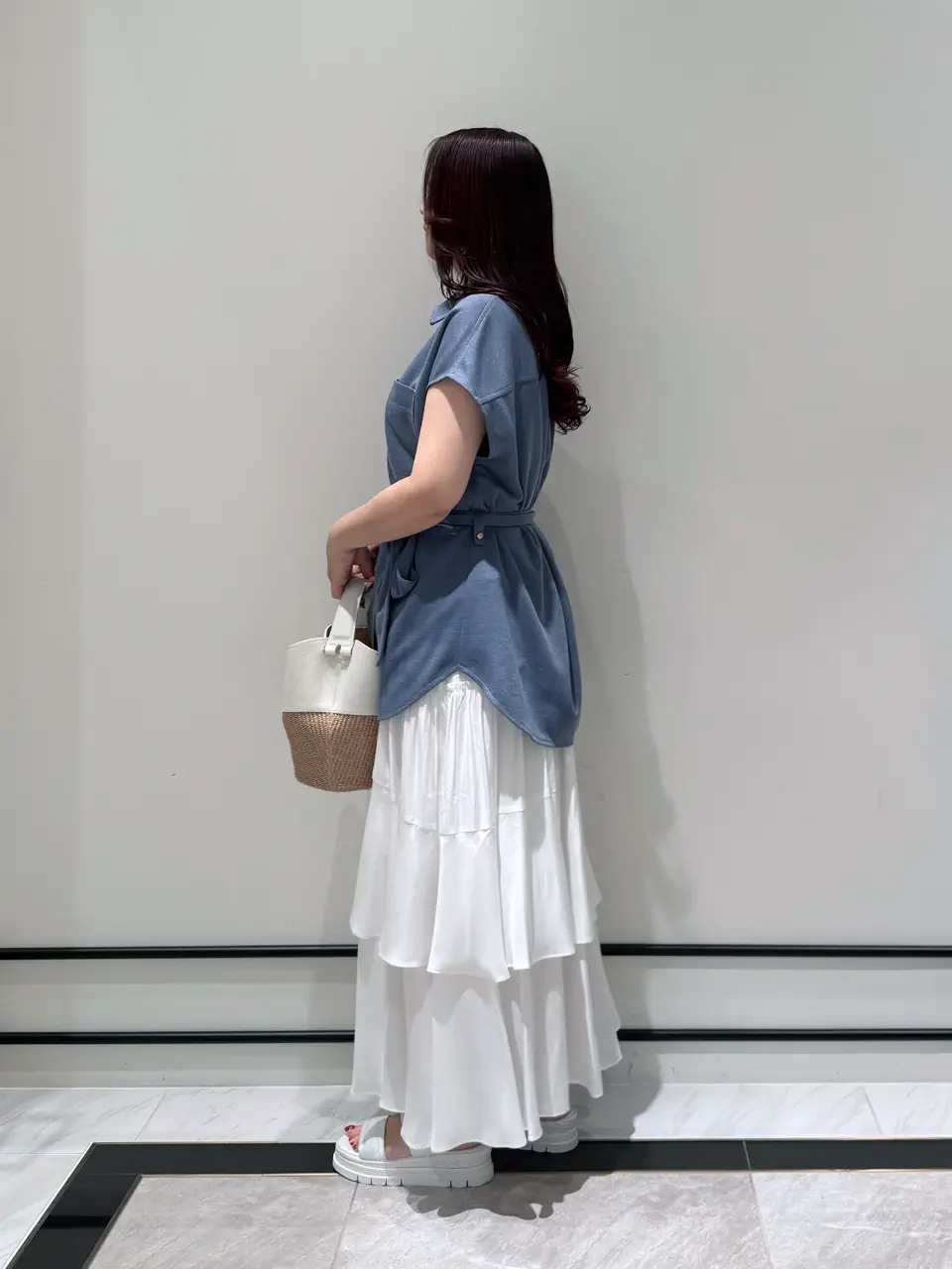 GRACE CONTINENTAL MOMOKO コーディネート画像