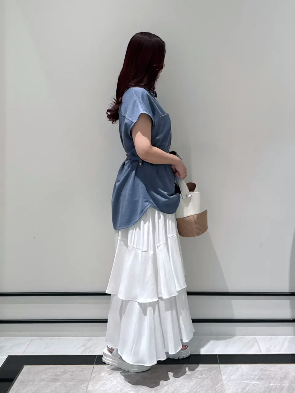 GRACE CONTINENTAL MOMOKO コーディネート画像