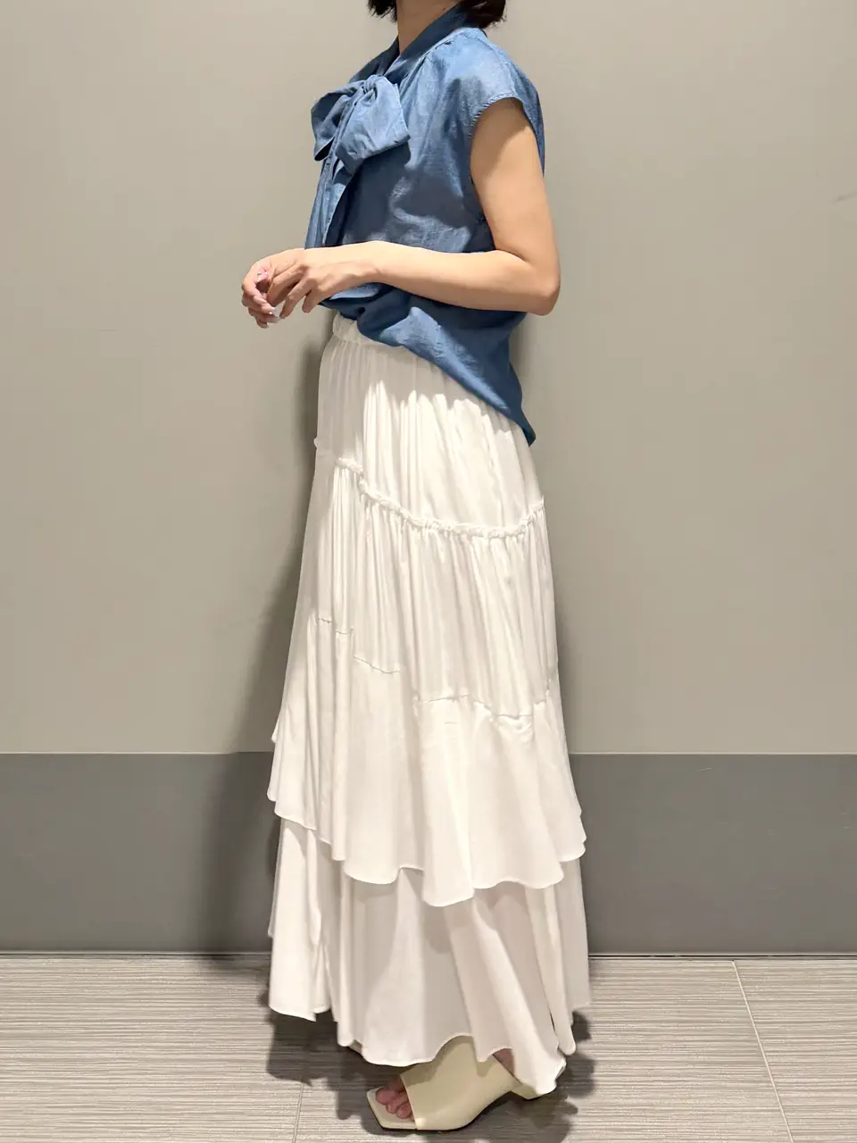 GRACE CONTINENTAL MORITA AI コーディネート画像