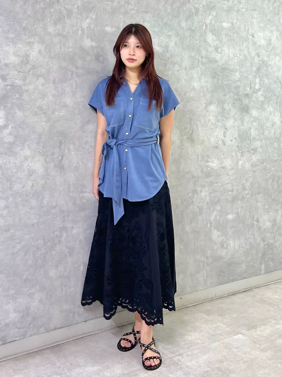 GRACE CONTINENTAL NORIA コーディネート画像