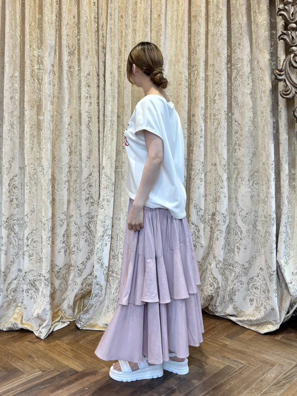 GRACE CONTINENTAL adachi miyuki コーディネート画像