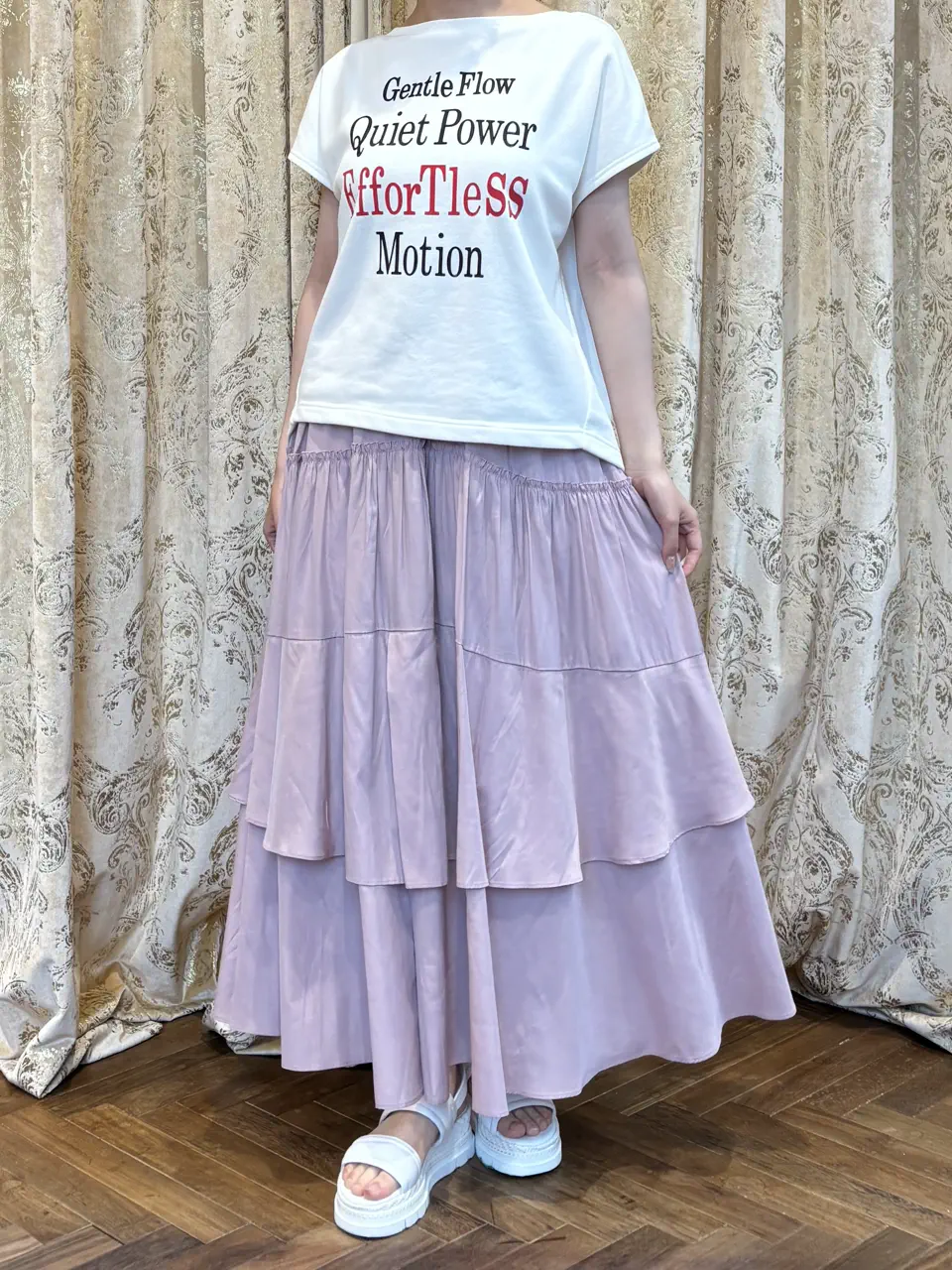 GRACE CONTINENTAL adachi miyuki コーディネート画像