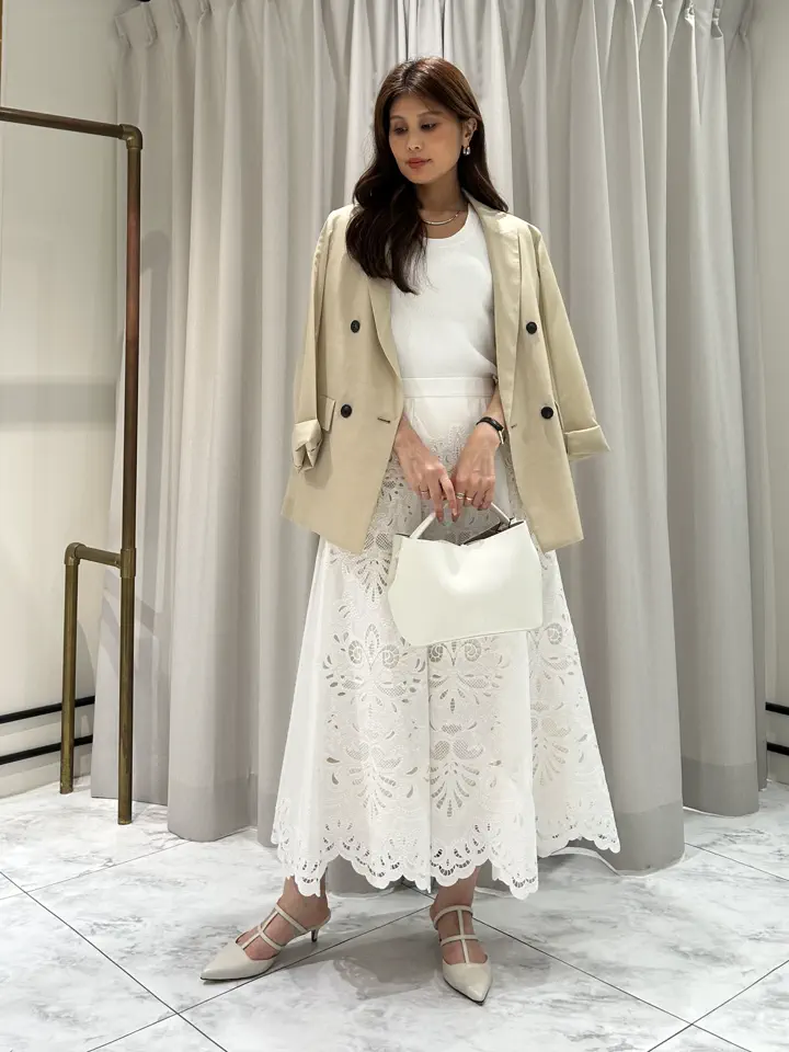 GRACE CONTINENTAL 志田　悠 コーディネート画像