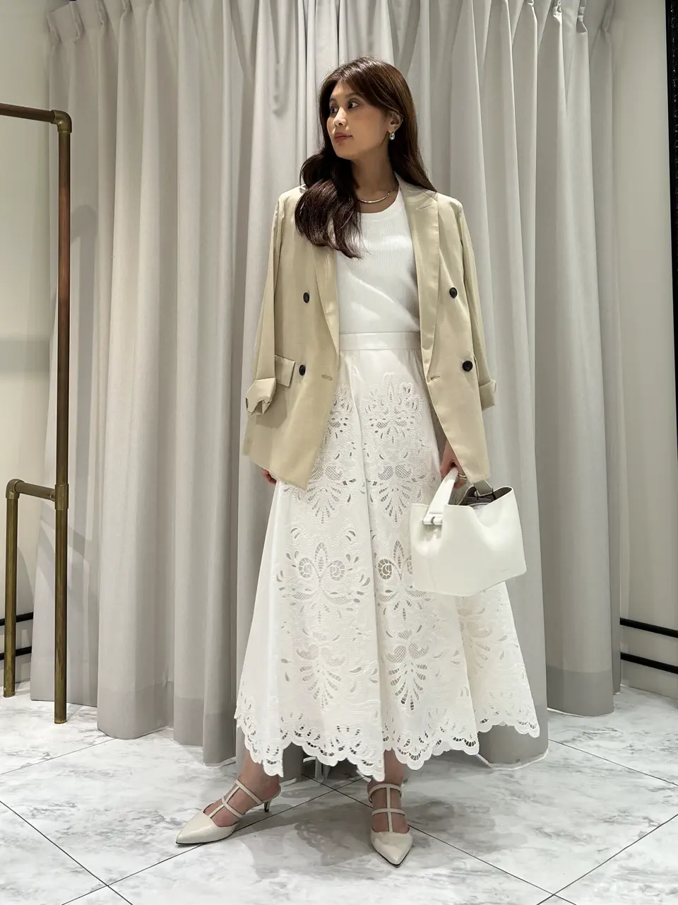 GRACE CONTINENTAL 志田 コーディネート画像