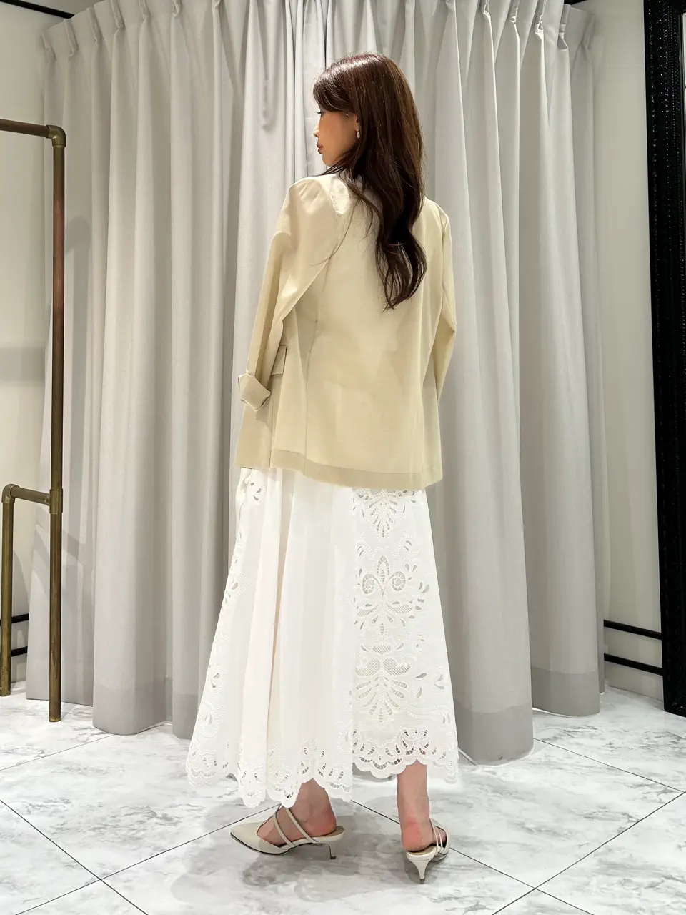 GRACE CONTINENTAL 志田　悠 コーディネート画像