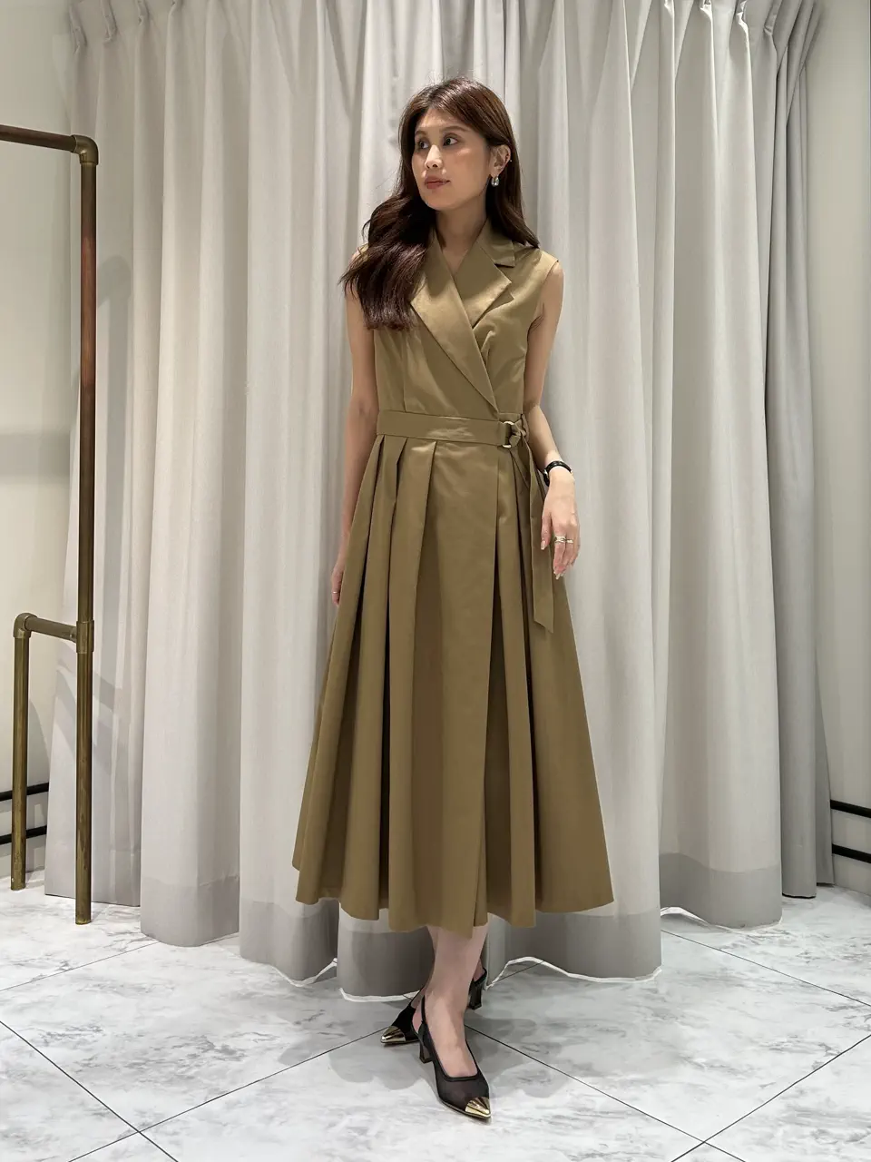 GRACE CONTINENTAL 志田　悠 コーディネート画像